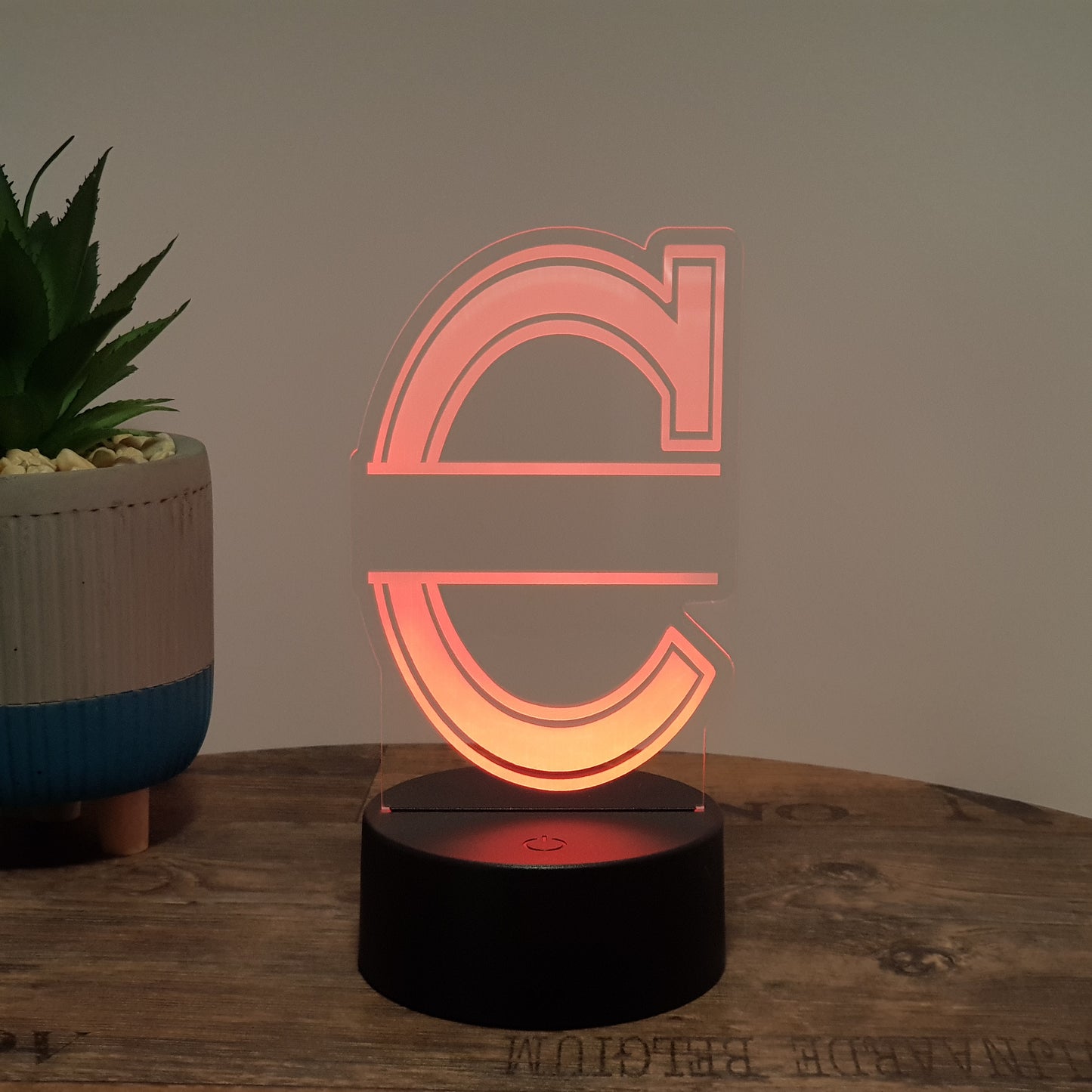 LED- Namenslampe / Buchstabe "C"