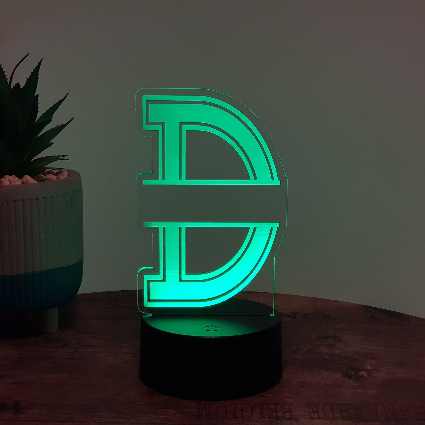 LED- Namenslampe / Buchstabe "D"