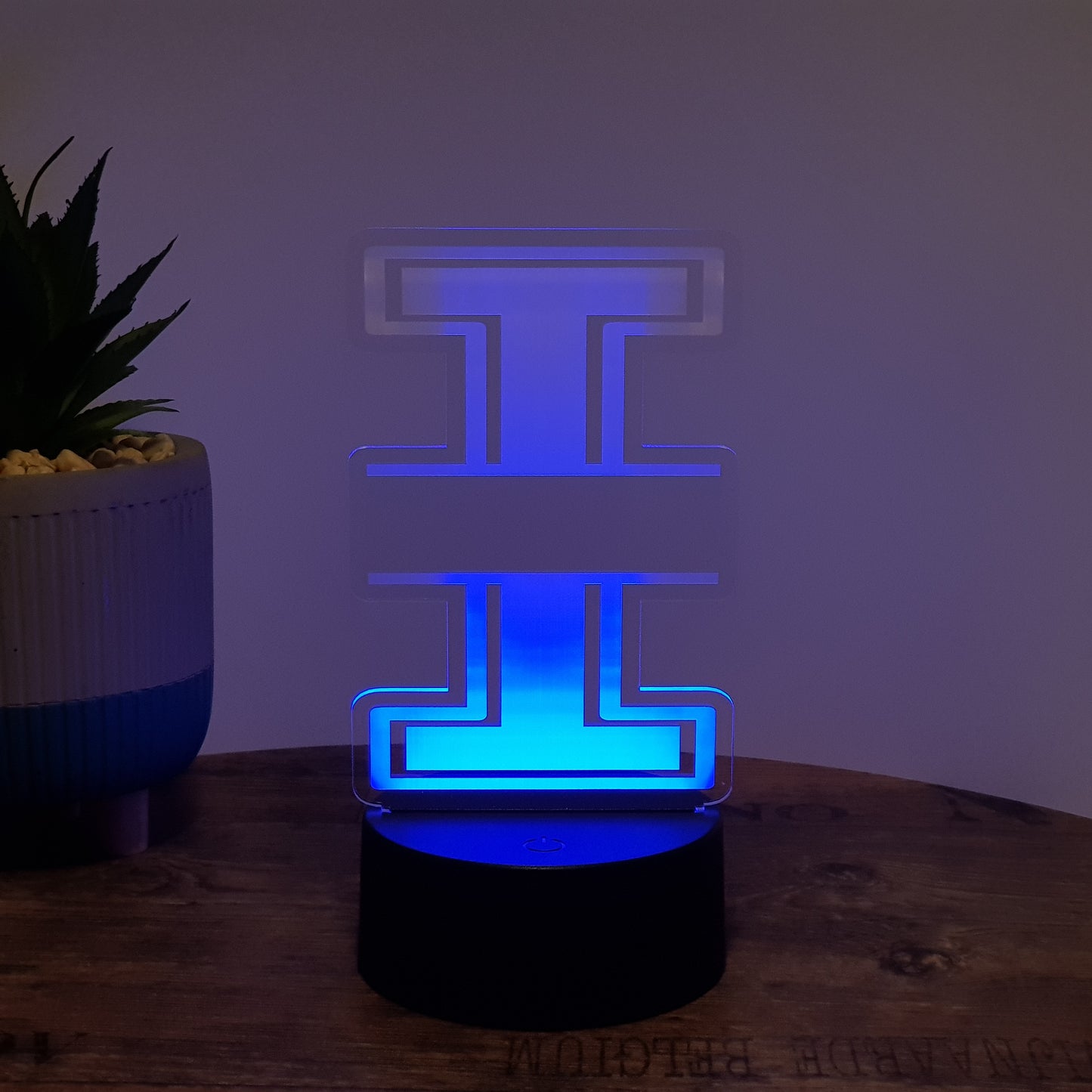 LED- Namenslampe / Buchstabe "I"
