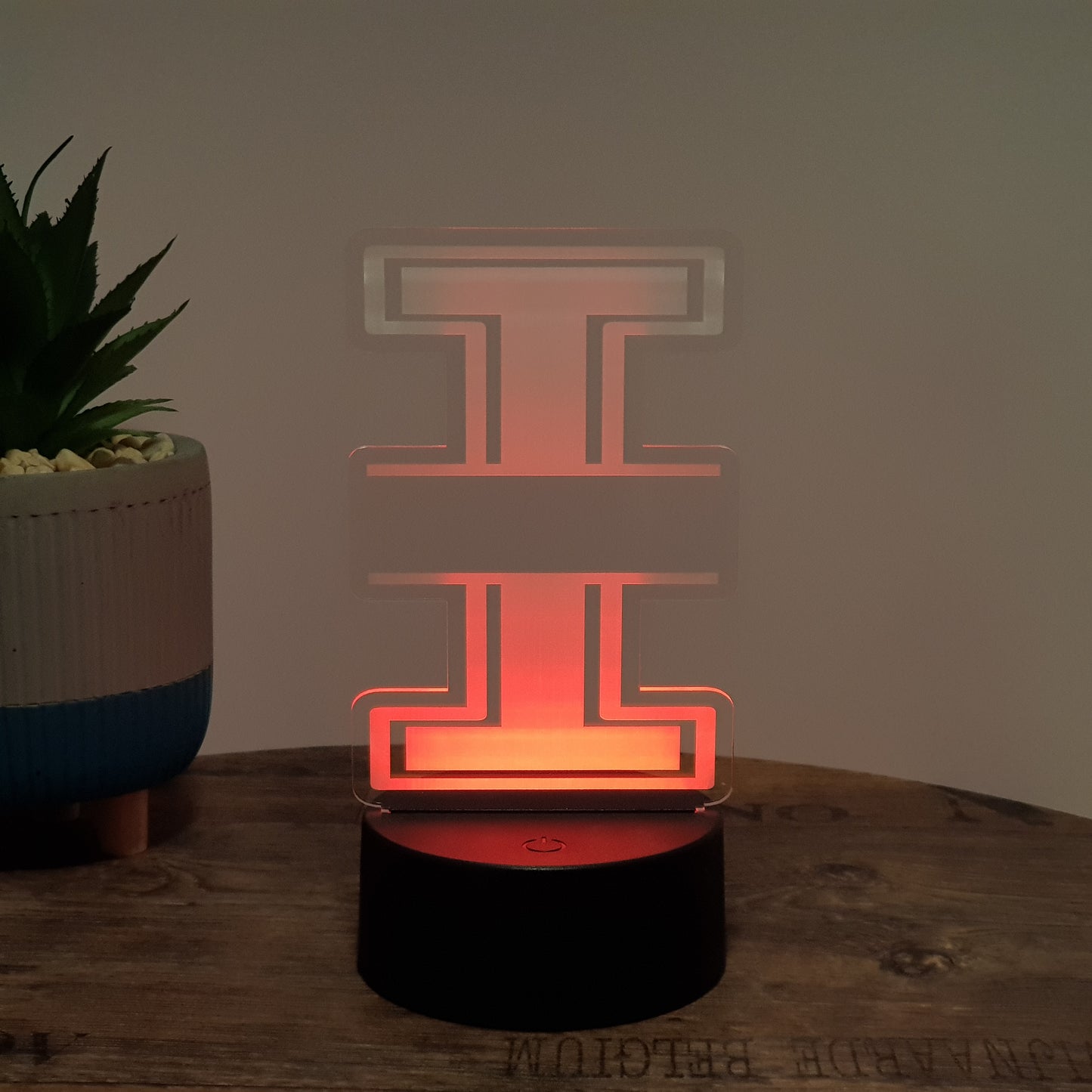 LED- Namenslampe / Buchstabe "I"