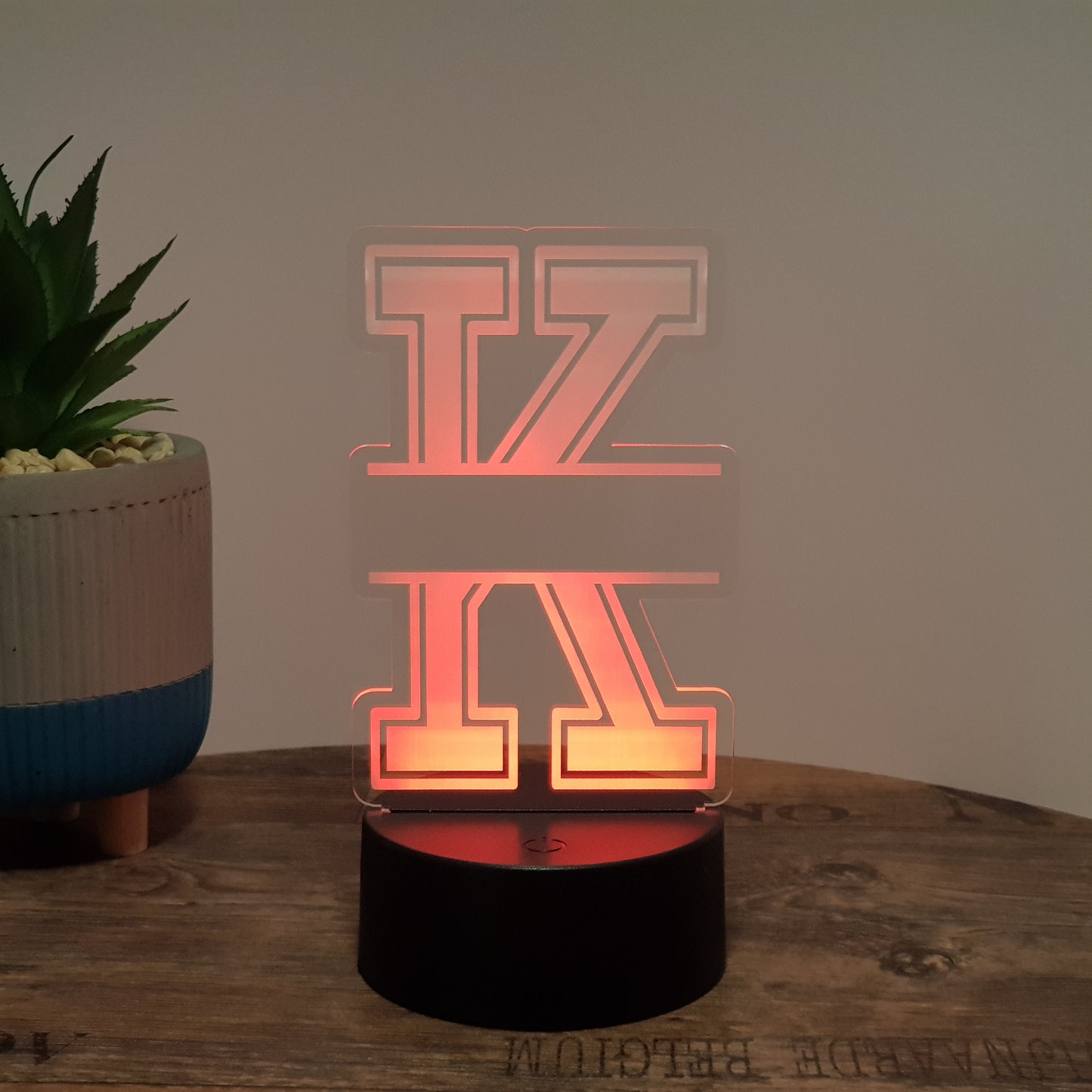 LED- Namenslampe / Buchstabe "K"