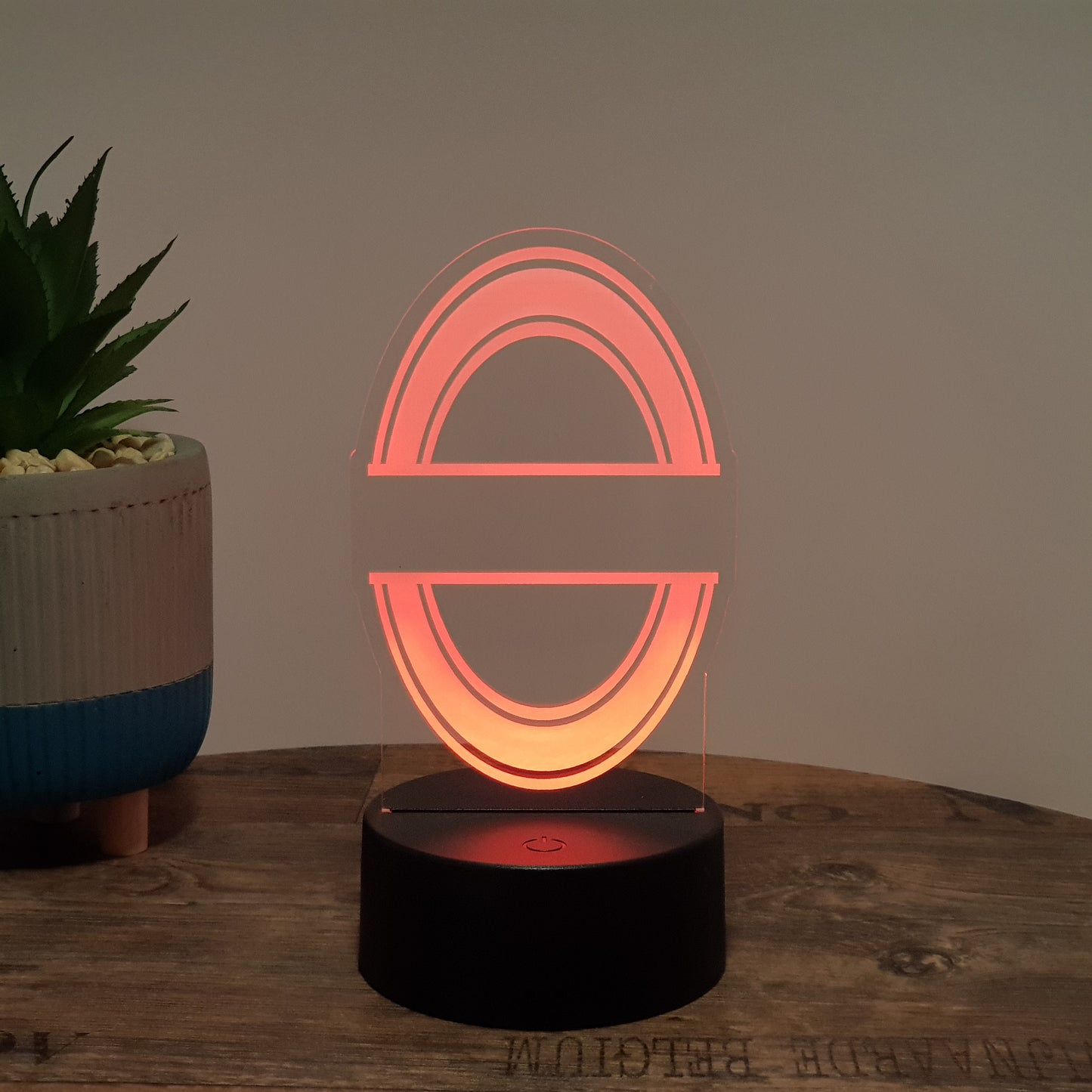 LED- Namenslampe / Buchstabe "O"