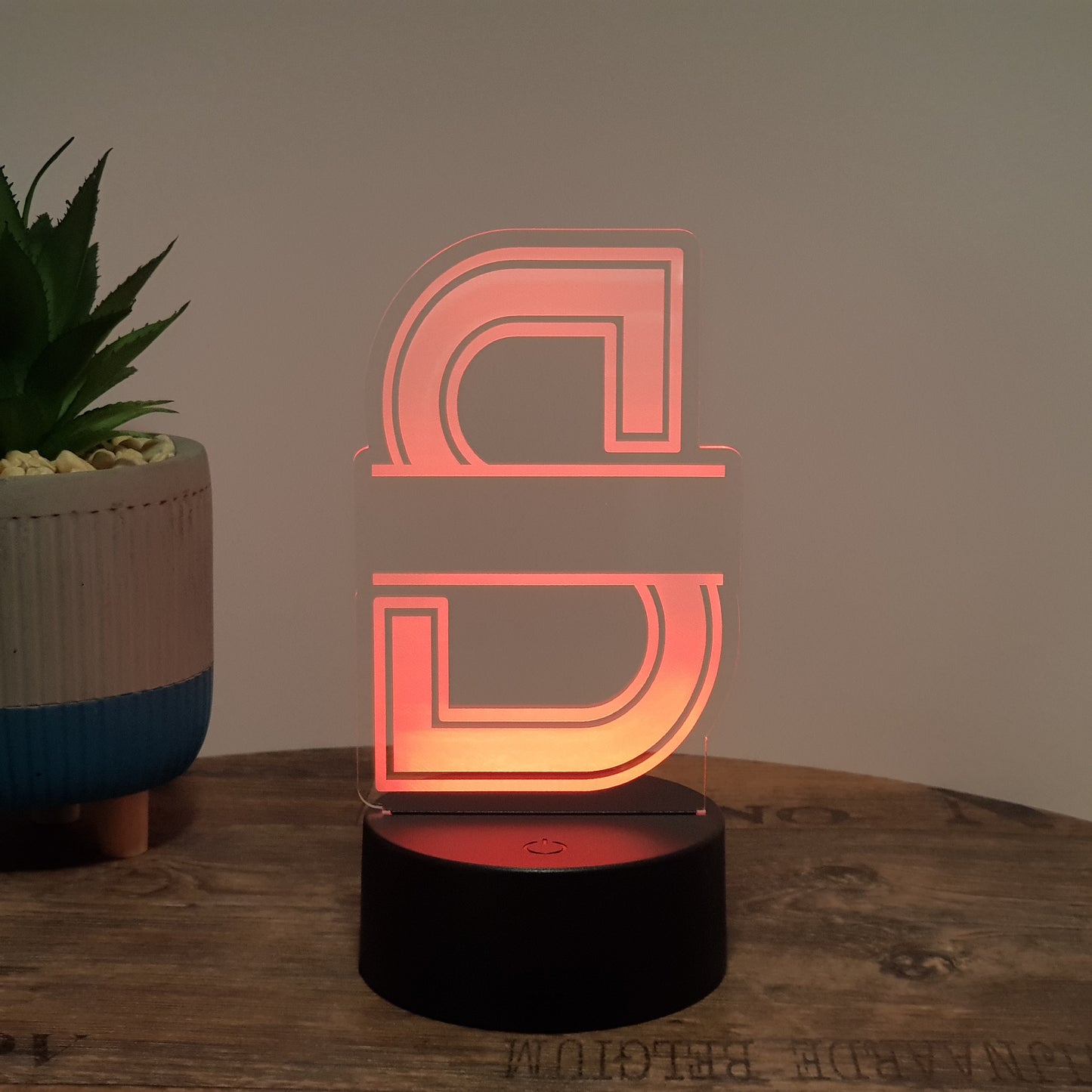 LED- Namenslampe / Buchstabe "S"