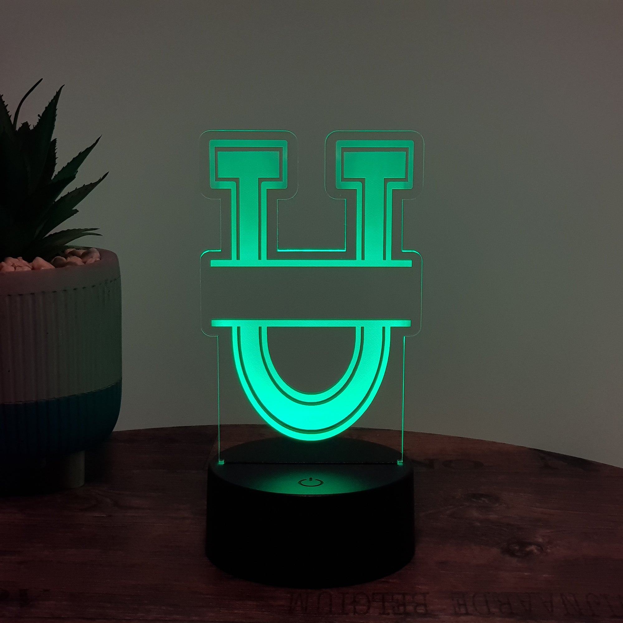 LED- Namenslampe / Buchstabe "U"