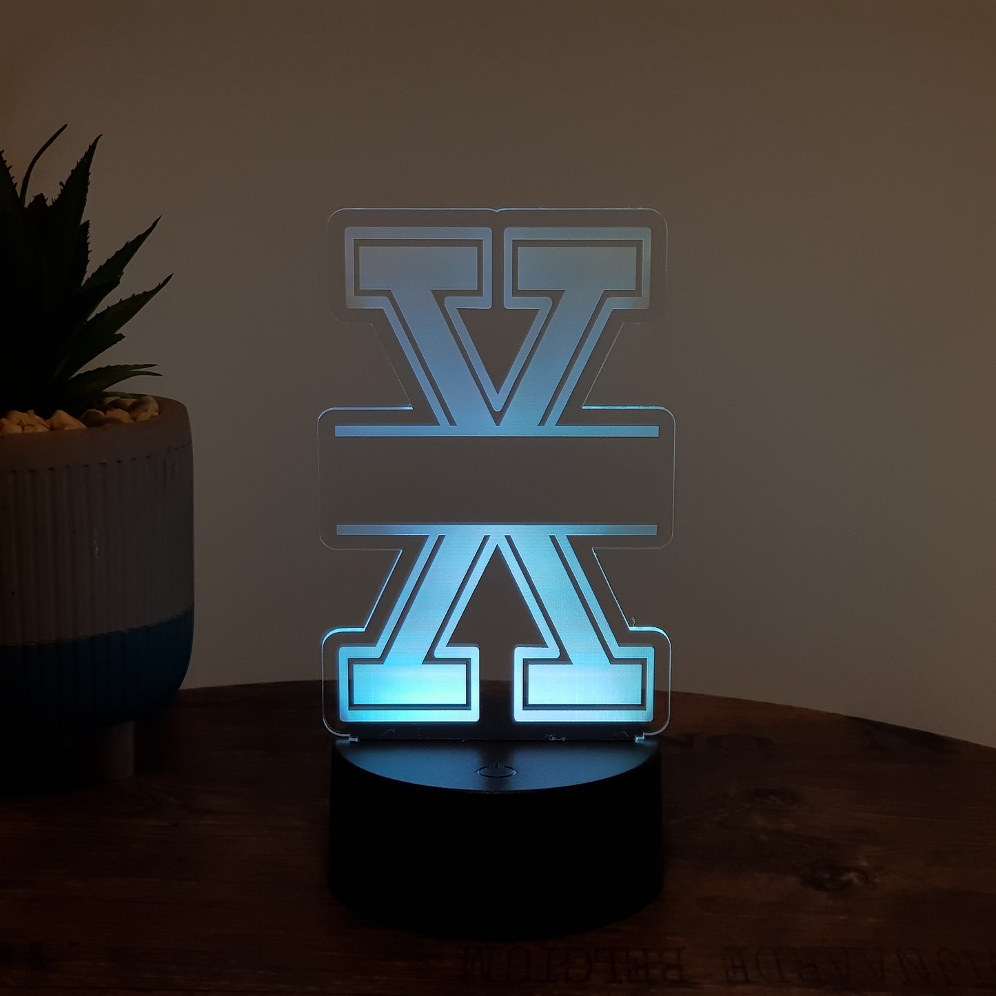 LED- Namenslampe / Buchstabe "X"