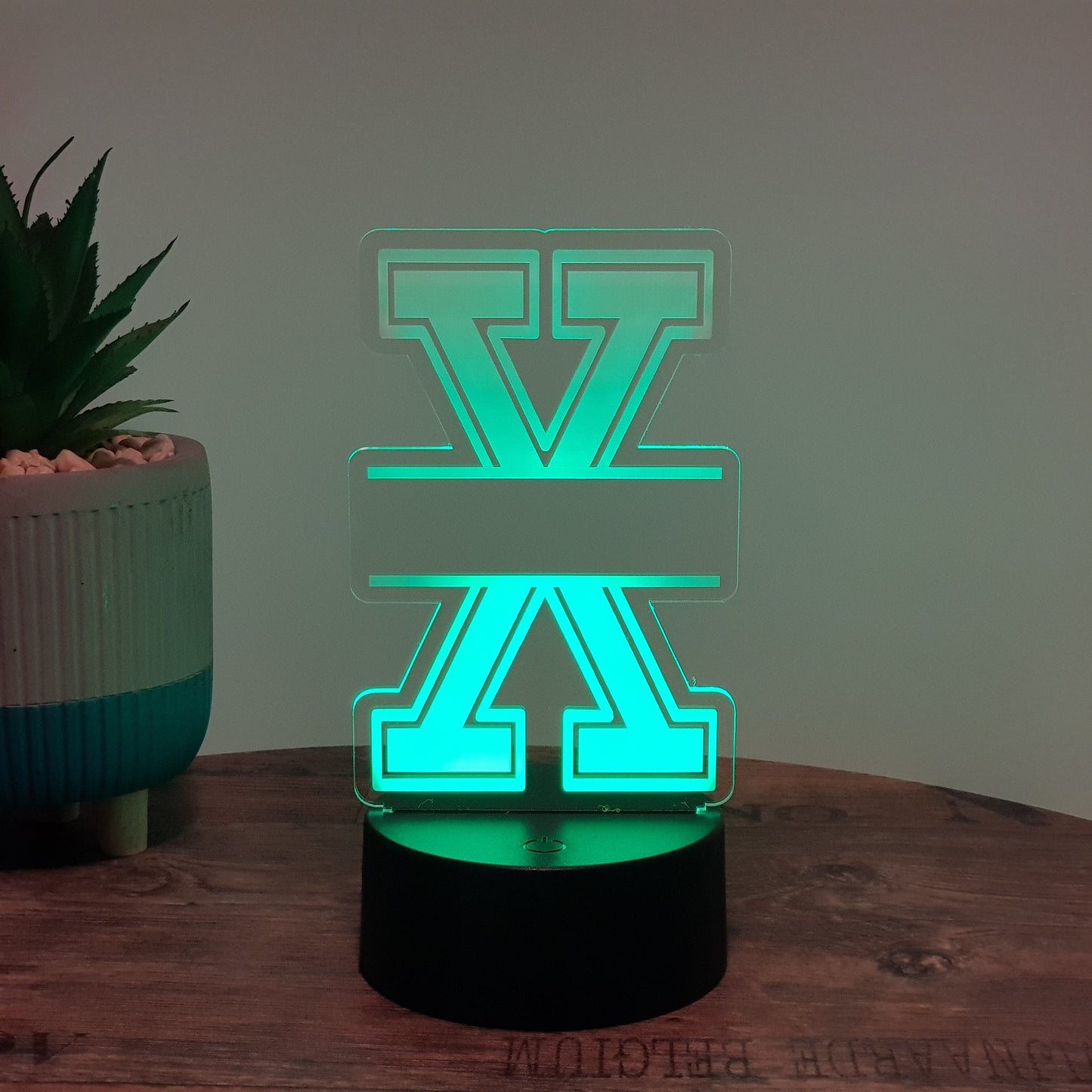 LED- Namenslampe / Buchstabe "X"