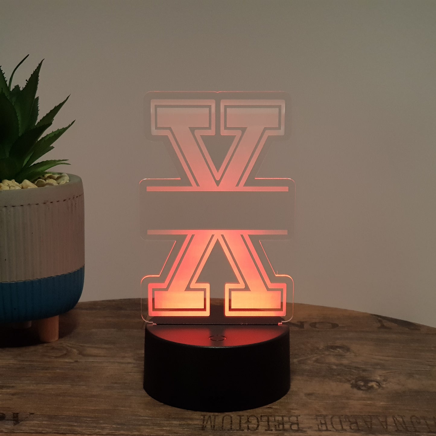 LED- Namenslampe / Buchstabe "X"