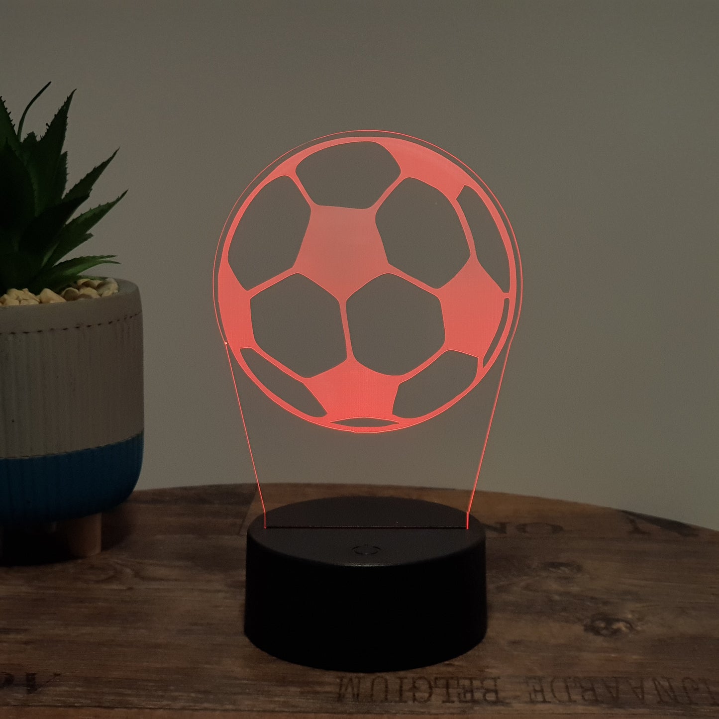 LED Lampe Fussball