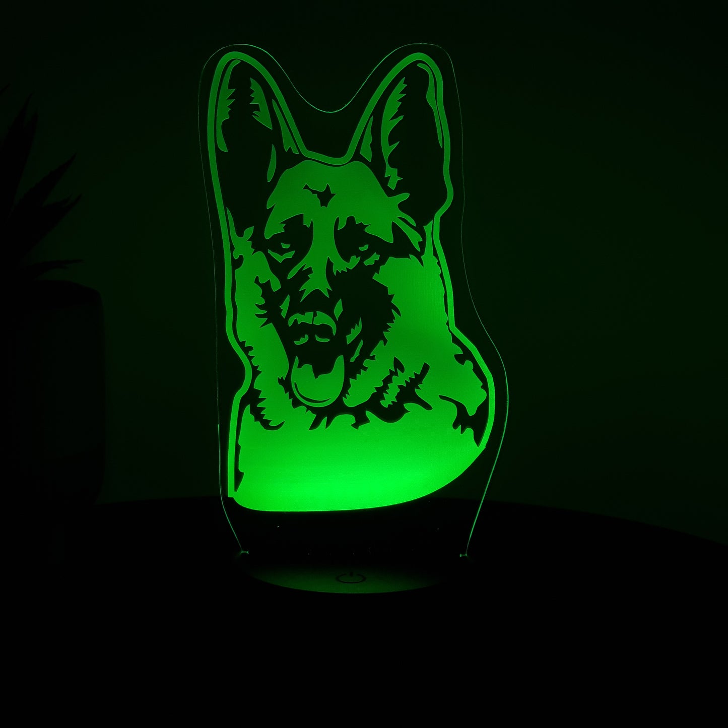 LED Lampe Schäferhund 2