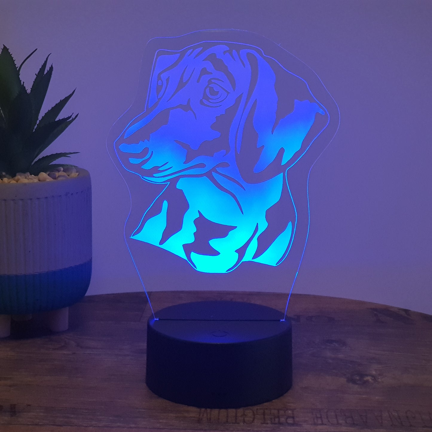 LED Lampe Dackel