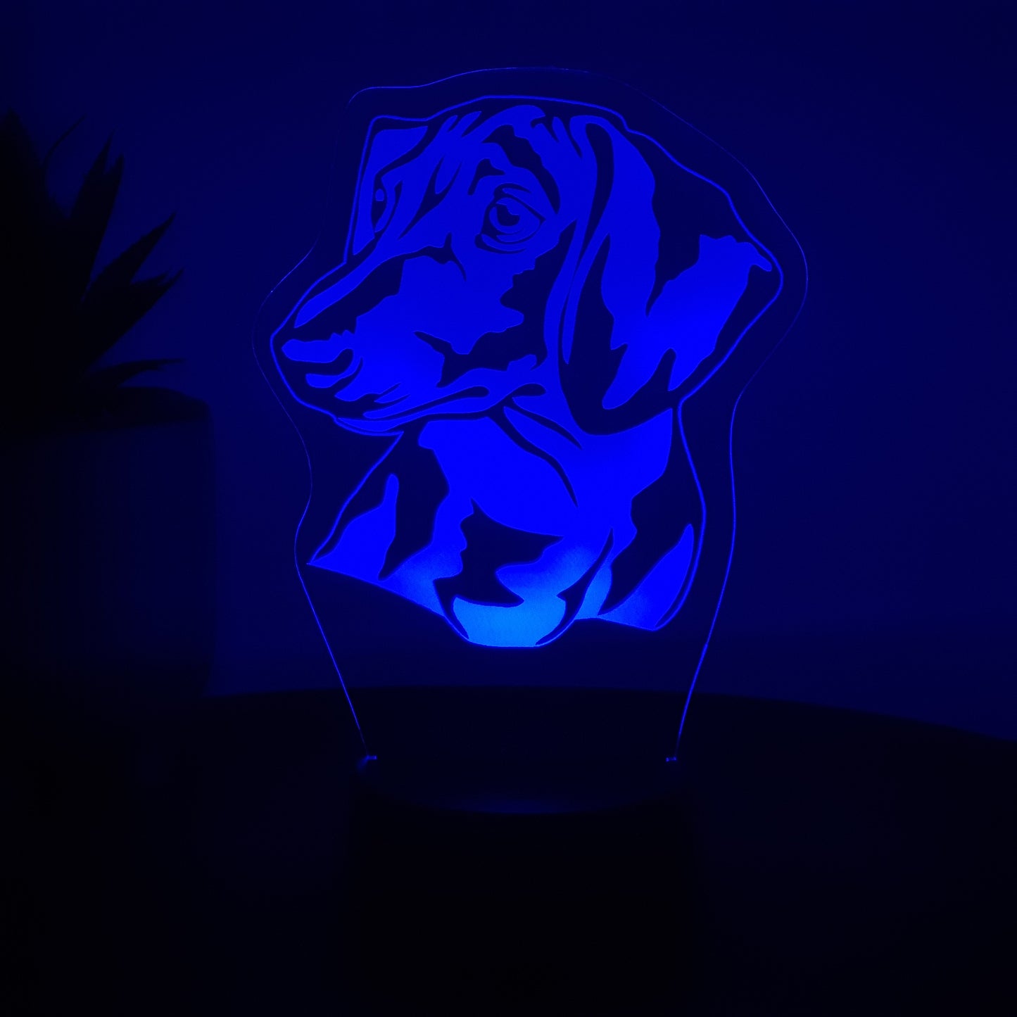 LED Lampe Dackel