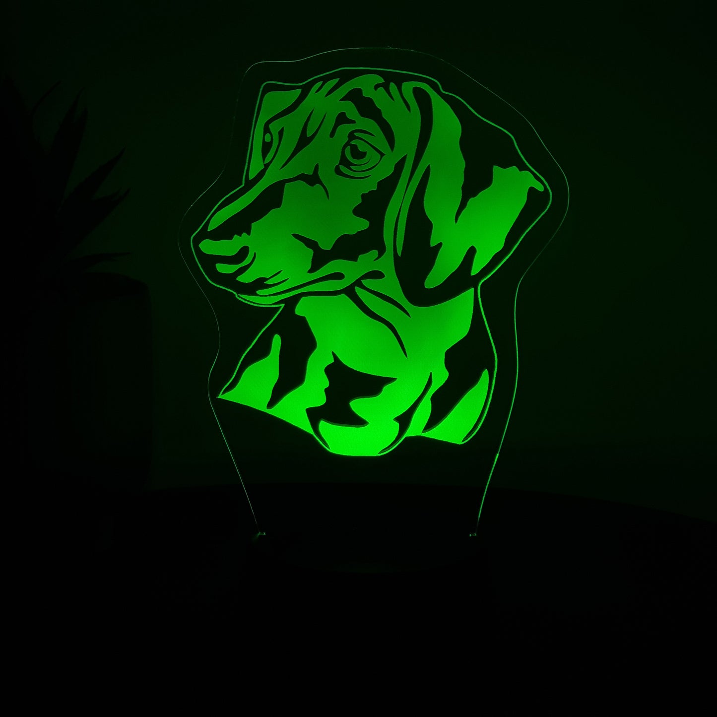 LED Lampe Dackel