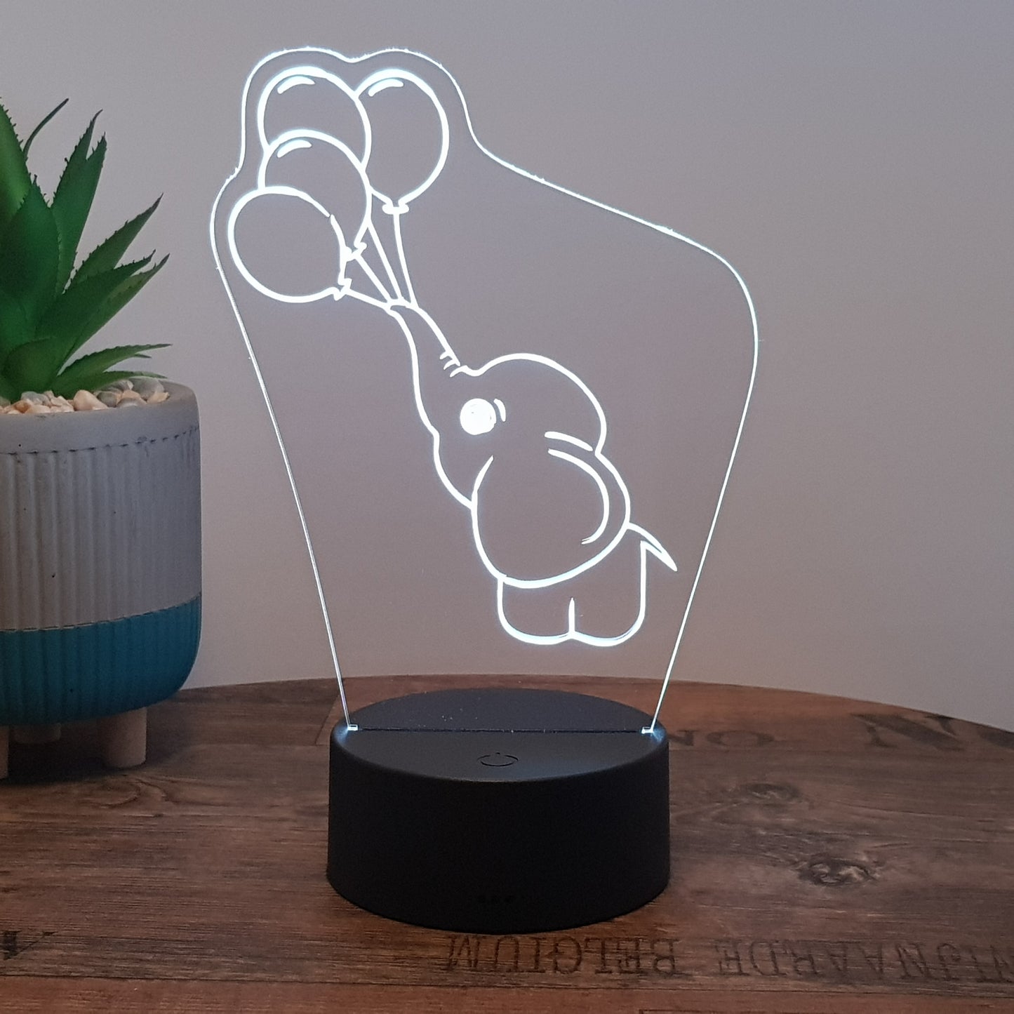 LED Lampe - Geburt - Elefant