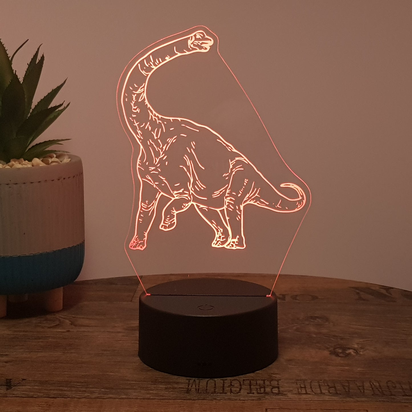 LED Lampe Dinosaurier / Brachiosaurus
