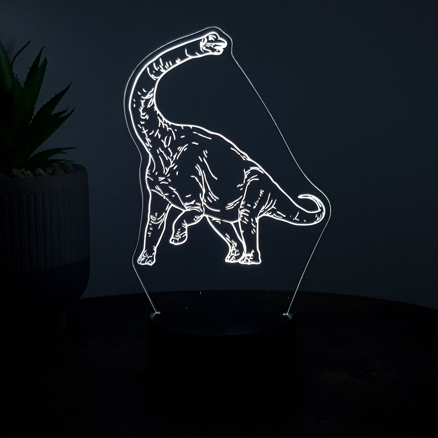 LED Lampe Dinosaurier / Brachiosaurus