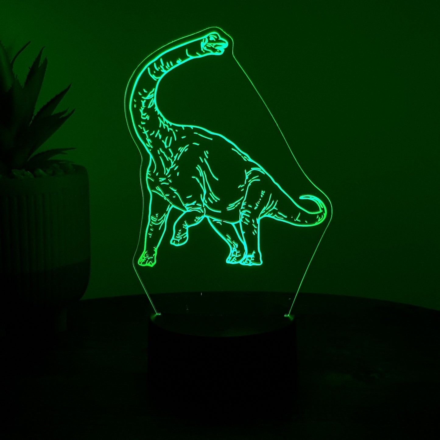 LED Lampe Dinosaurier / Brachiosaurus