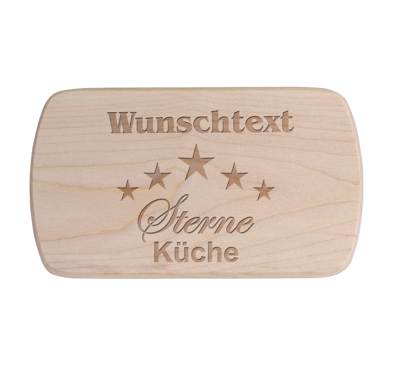 Ahorn Frühstücksbrettchen - Sterne Küche
