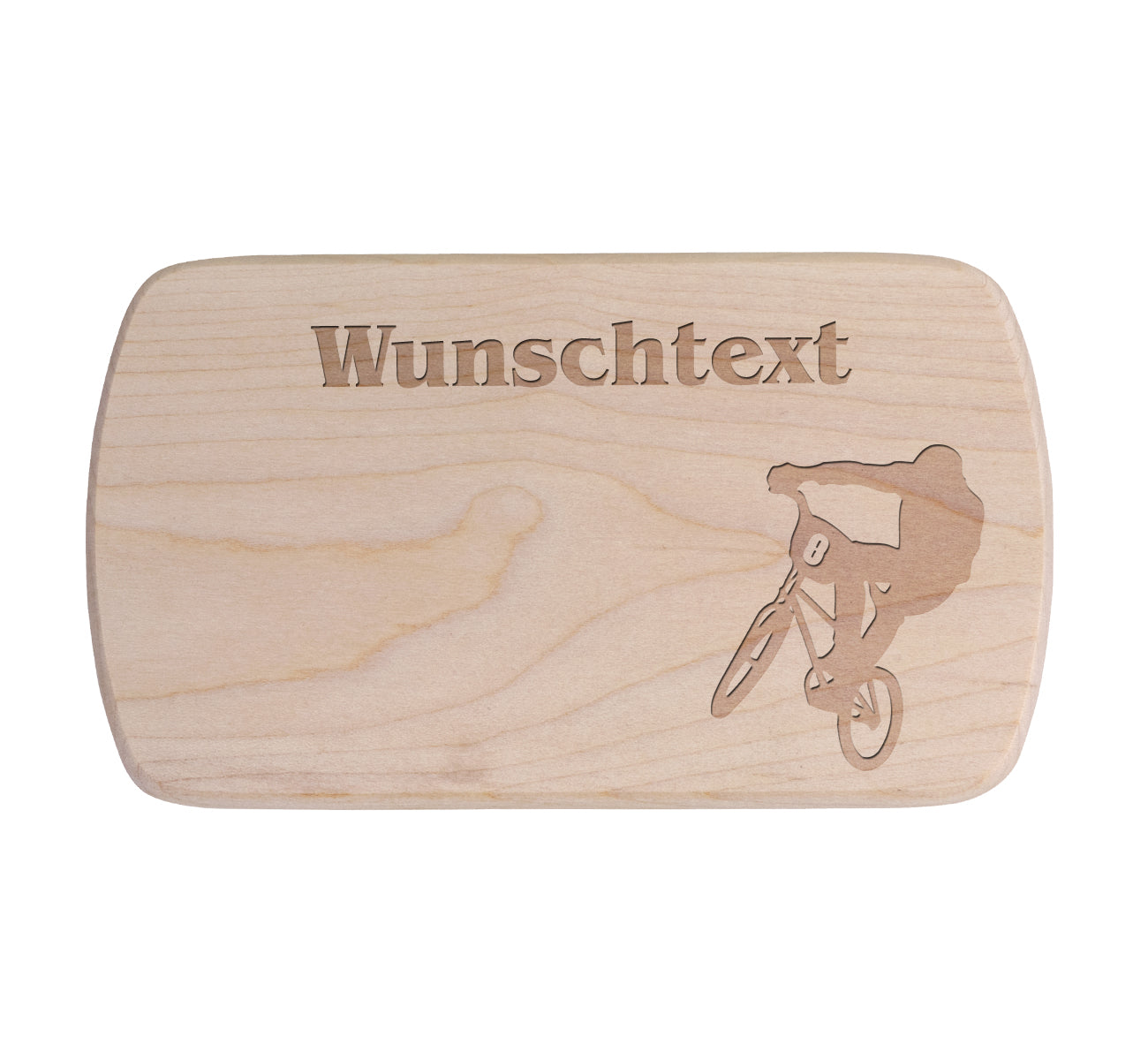 Ahorn Frühstücksbrettchen - BMX
