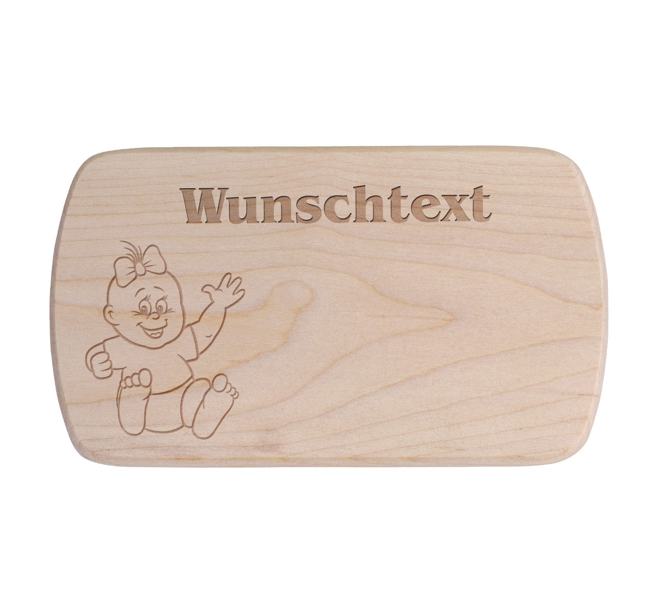 Ahorn Frühstücksbrettchen - Baby 2