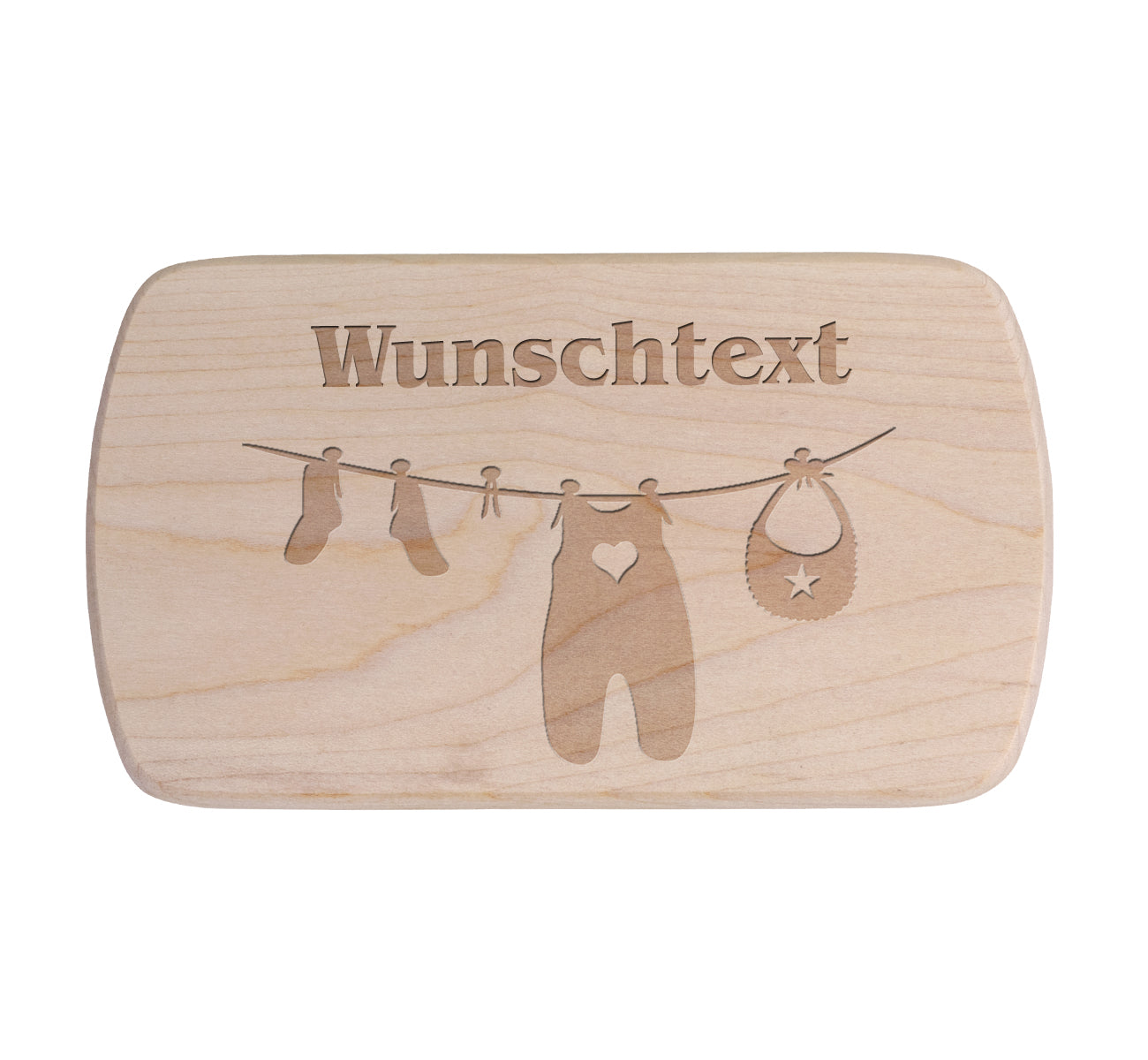 Ahorn Frühstücksbrettchen - Babysachen