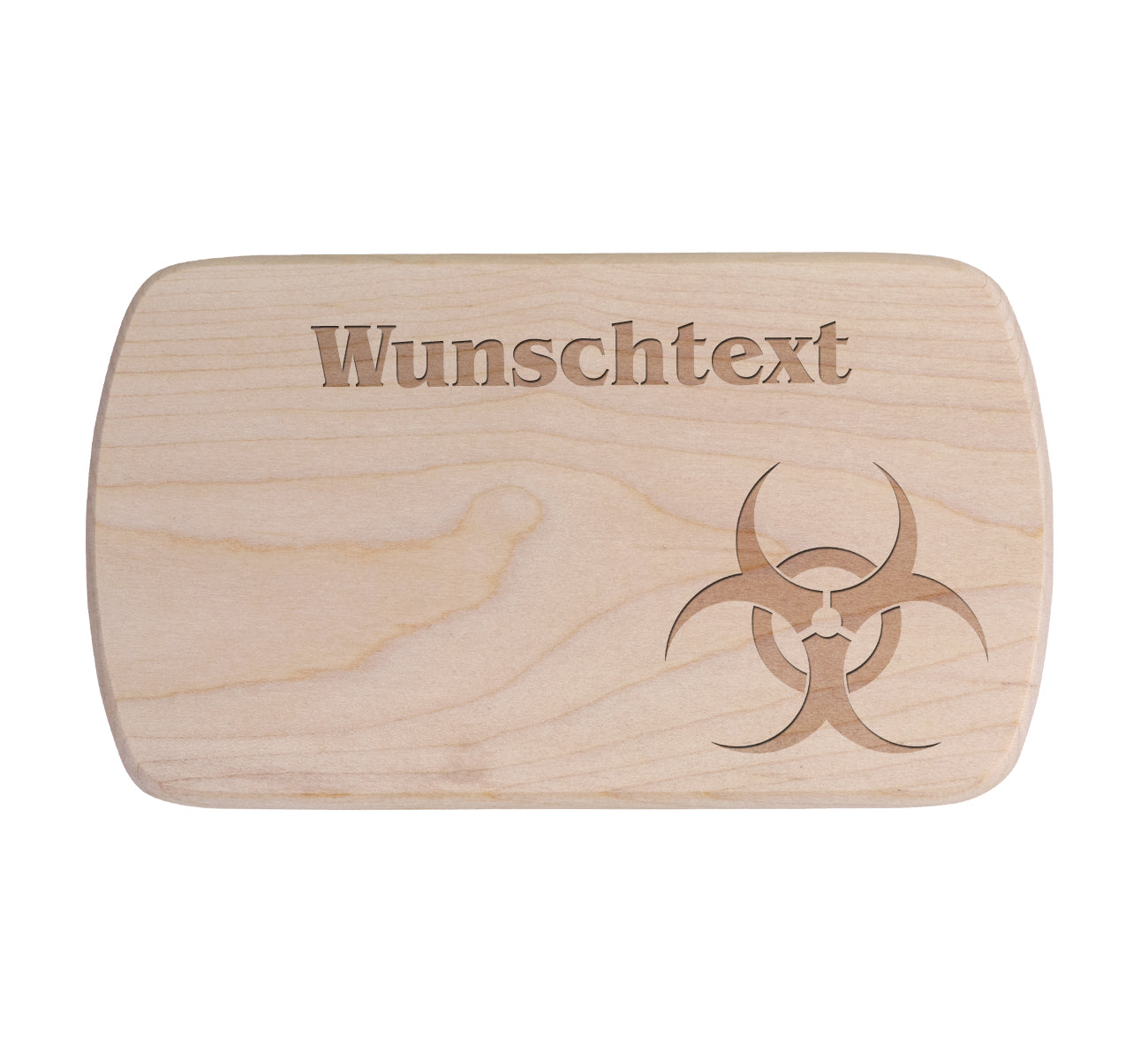 Ahorn Frühstücksbrettchen - Biohazard