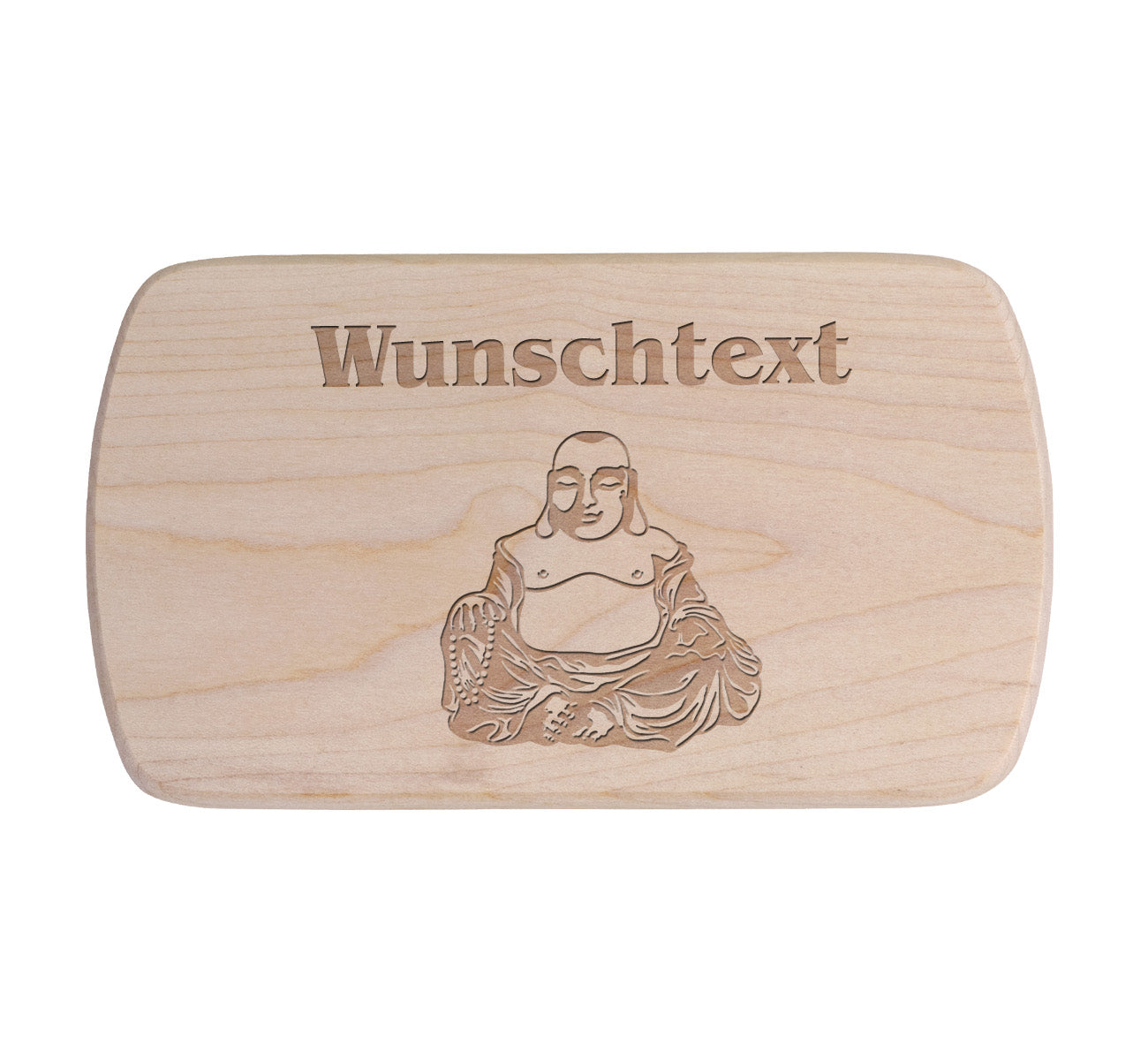 Ahorn Frühstücksbrettchen - Buddha