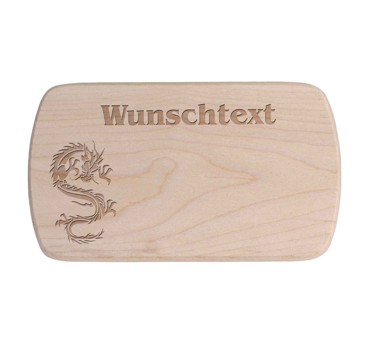 Ahorn Frühstücksbrettchen - Drache 1