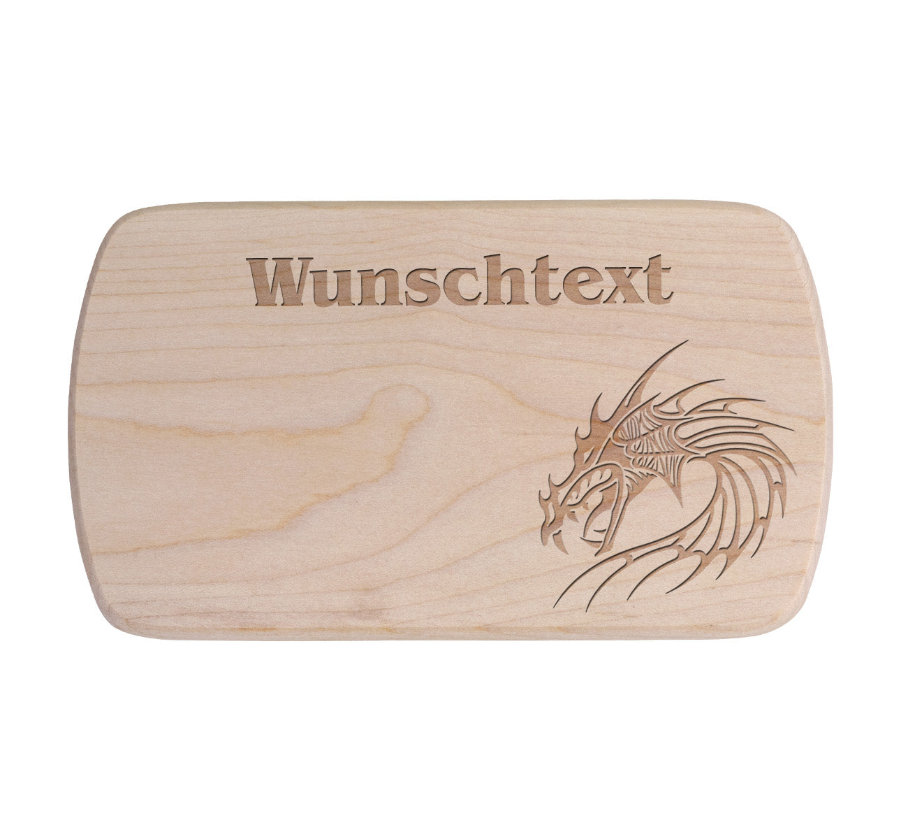 Ahorn Frühstücksbrettchen - Drache 2