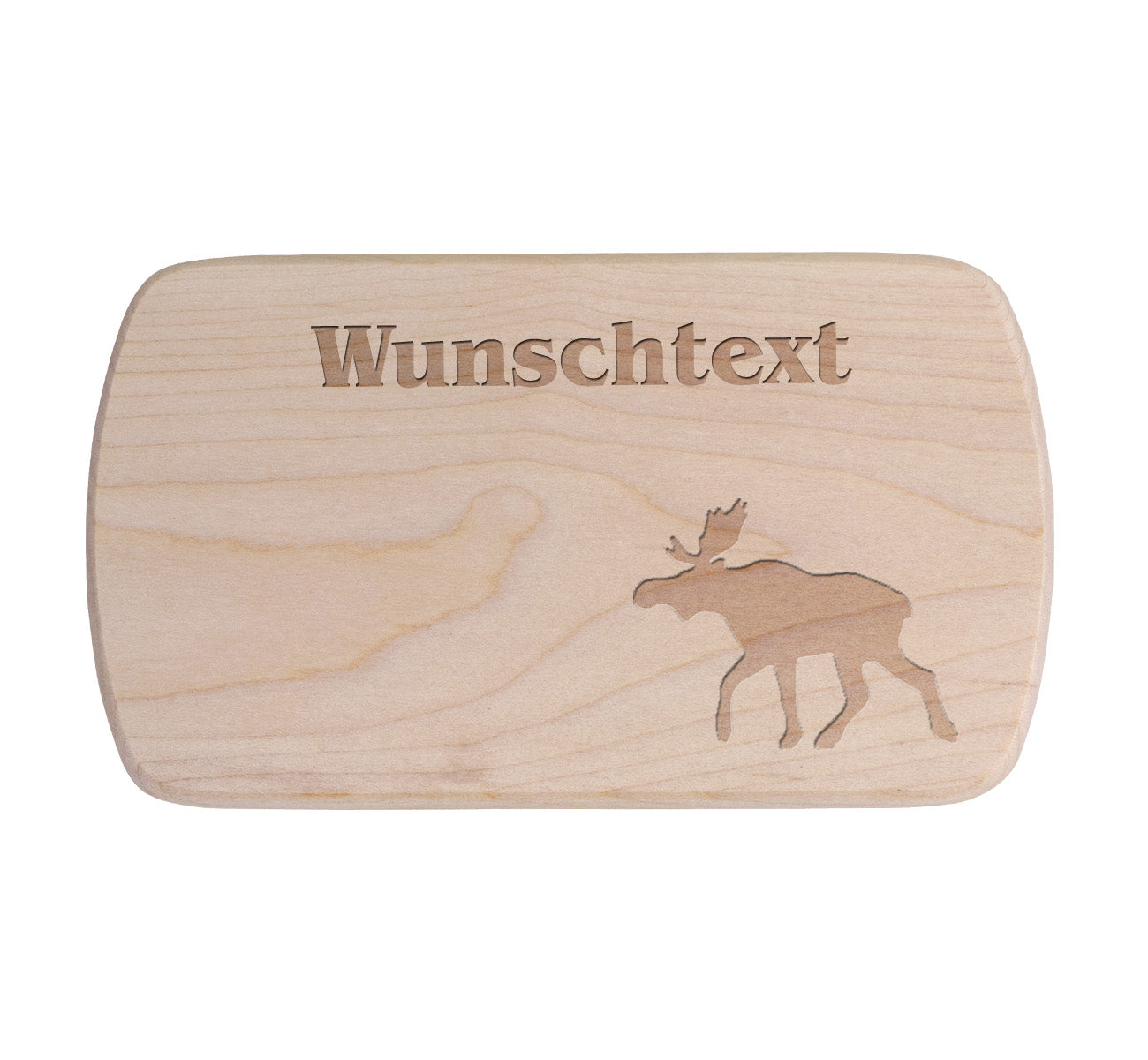 Ahorn Frühstücksbrettchen - Elche