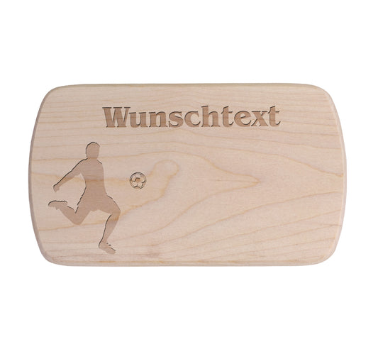 Ahorn Frühstücksbrettchen -  Fussball 1