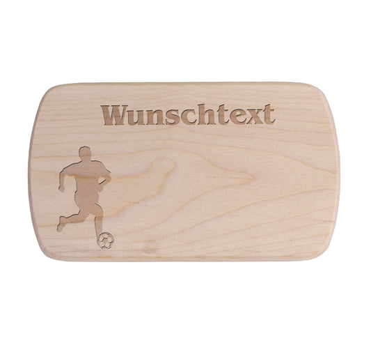 Ahorn Frühstücksbrettchen -  Fussball 2