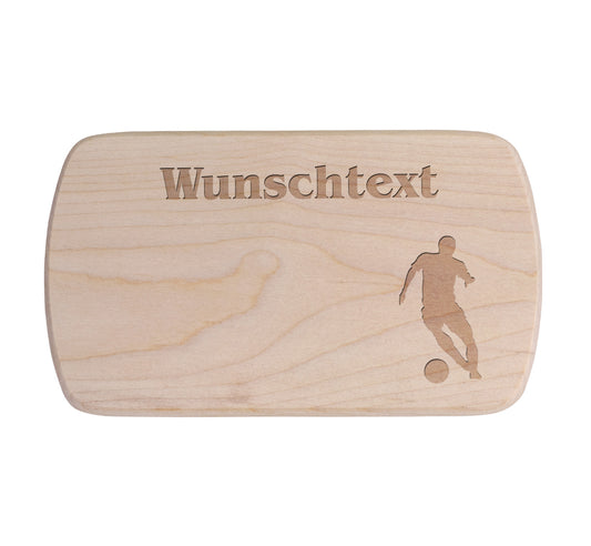 Ahorn Frühstücksbrettchen -  Fussballspieler 2