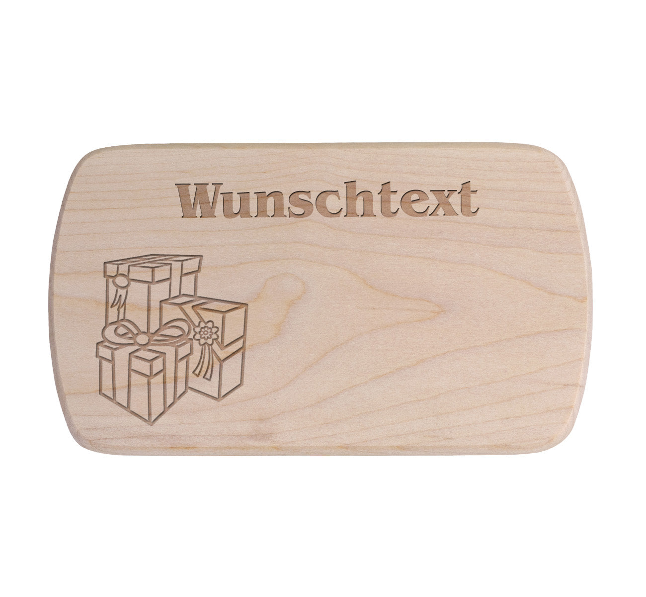 Ahorn Frühstücksbrettchen - Weihnachten - Geburtstag - Geschenke