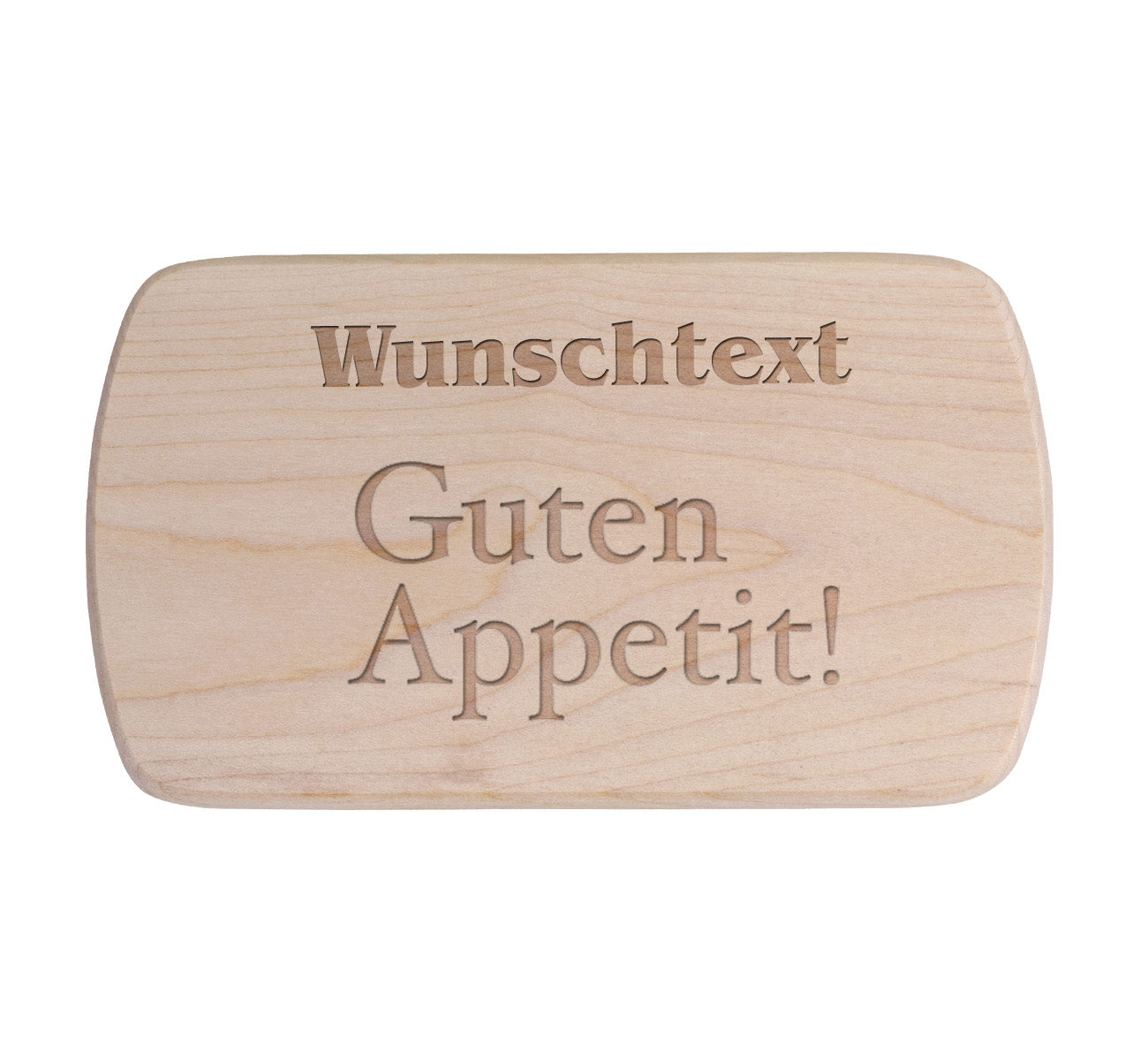 Ahorn Frühstücksbrettchen - Guten Appetit 1