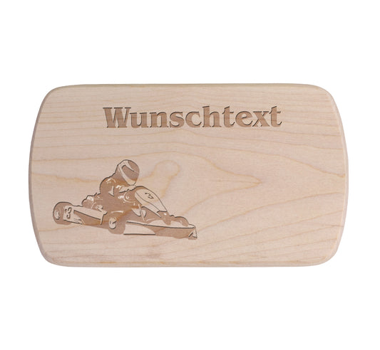 Ahorn Frühstücksbrettchen - Kart