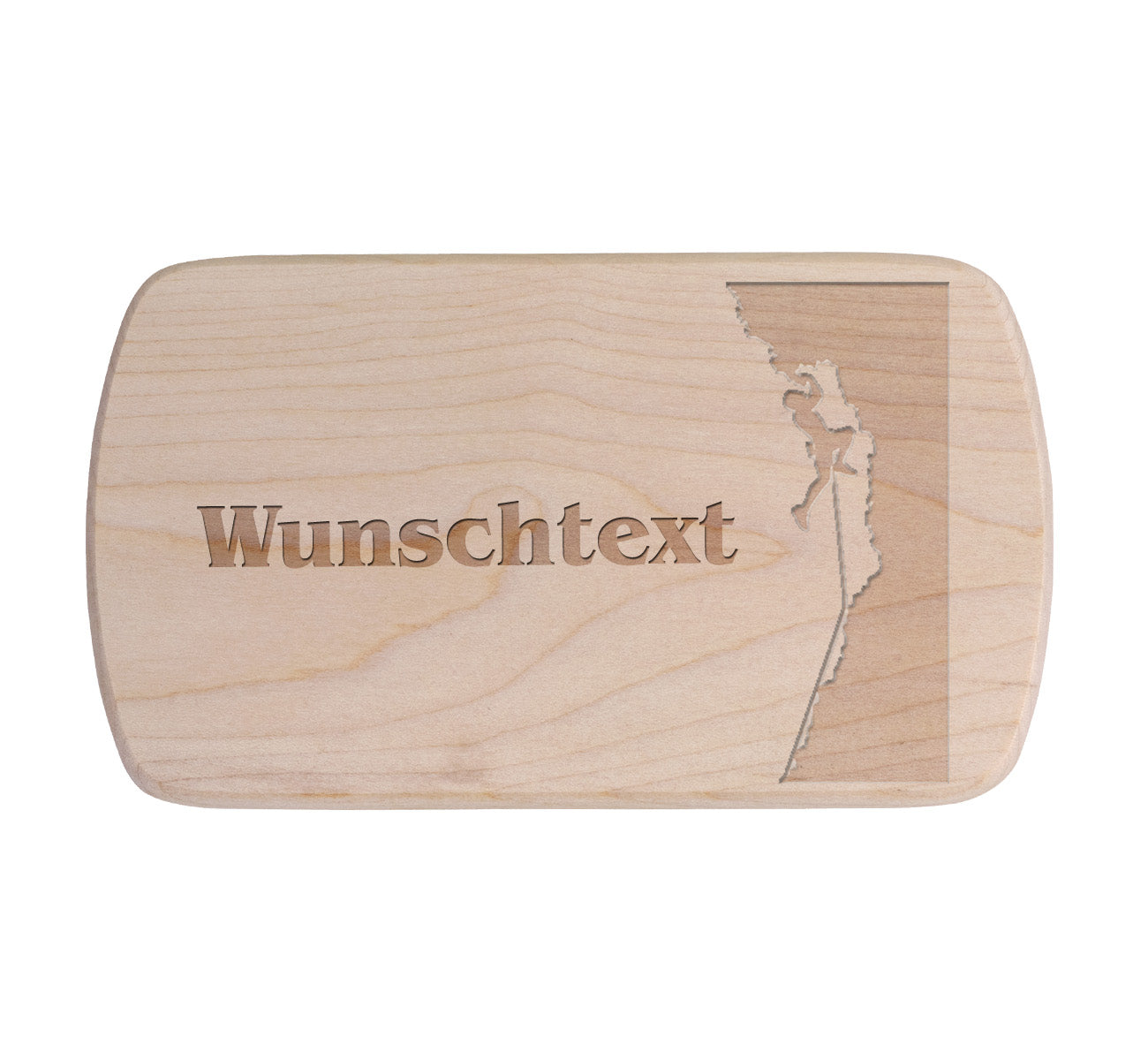 Ahorn Frühstücksbrettchen - Klettern