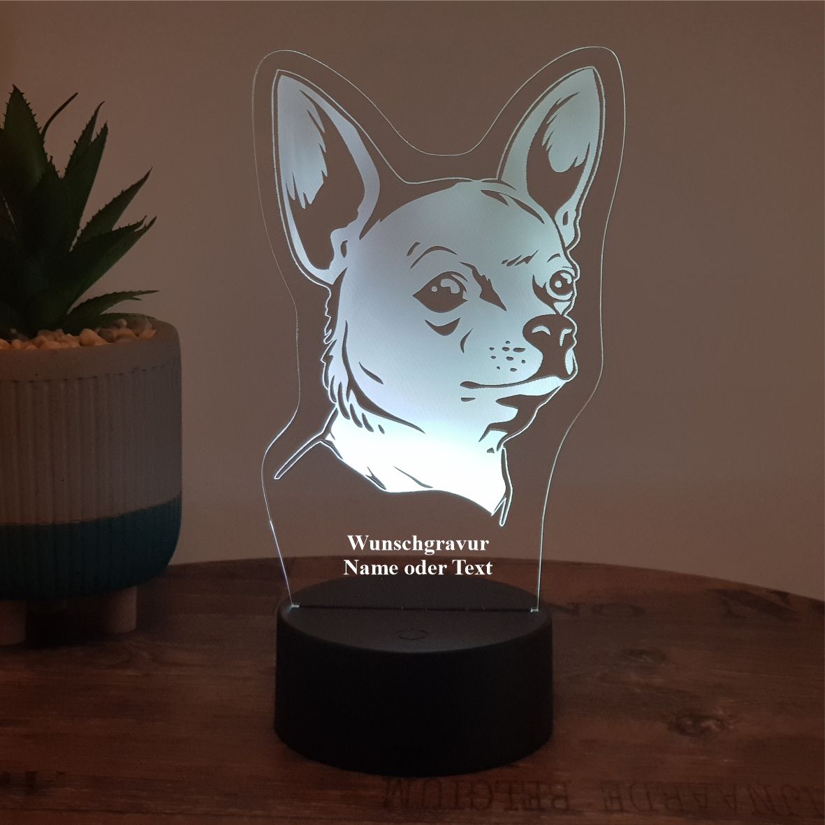 LED Lampe Chihuahua