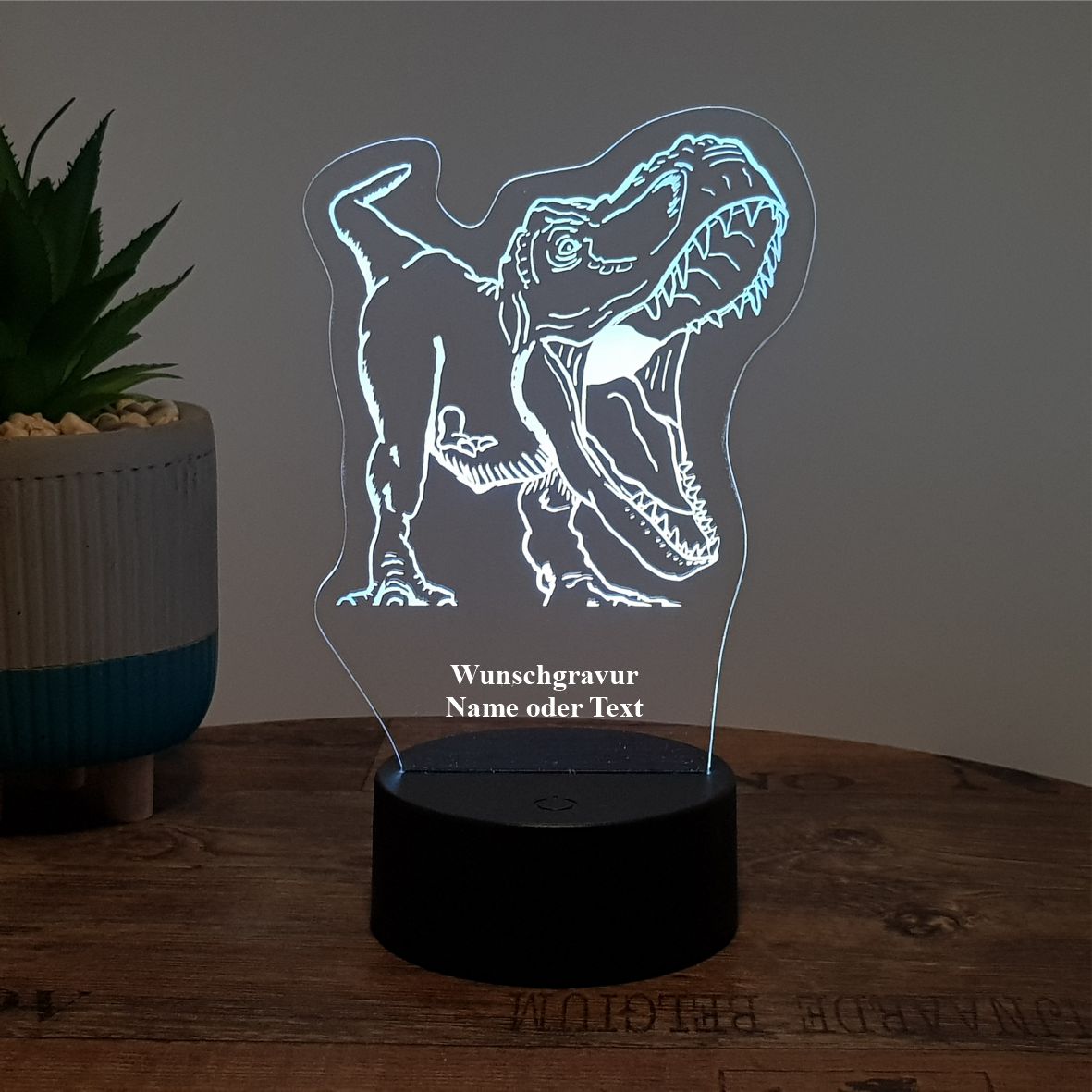 LED Lampe TRex Dino