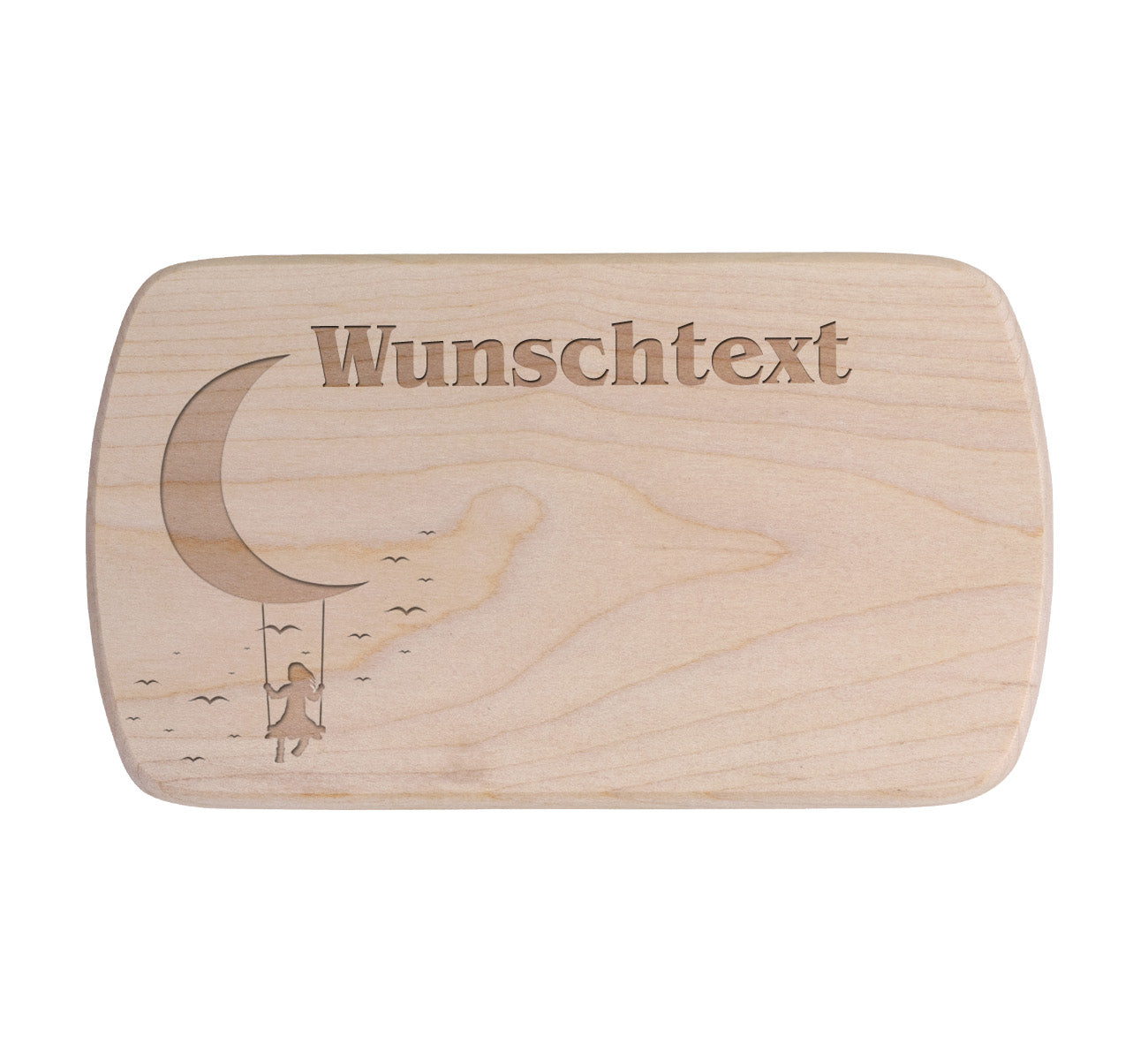 Ahorn Frühstücksbrettchen - Mondschaukel