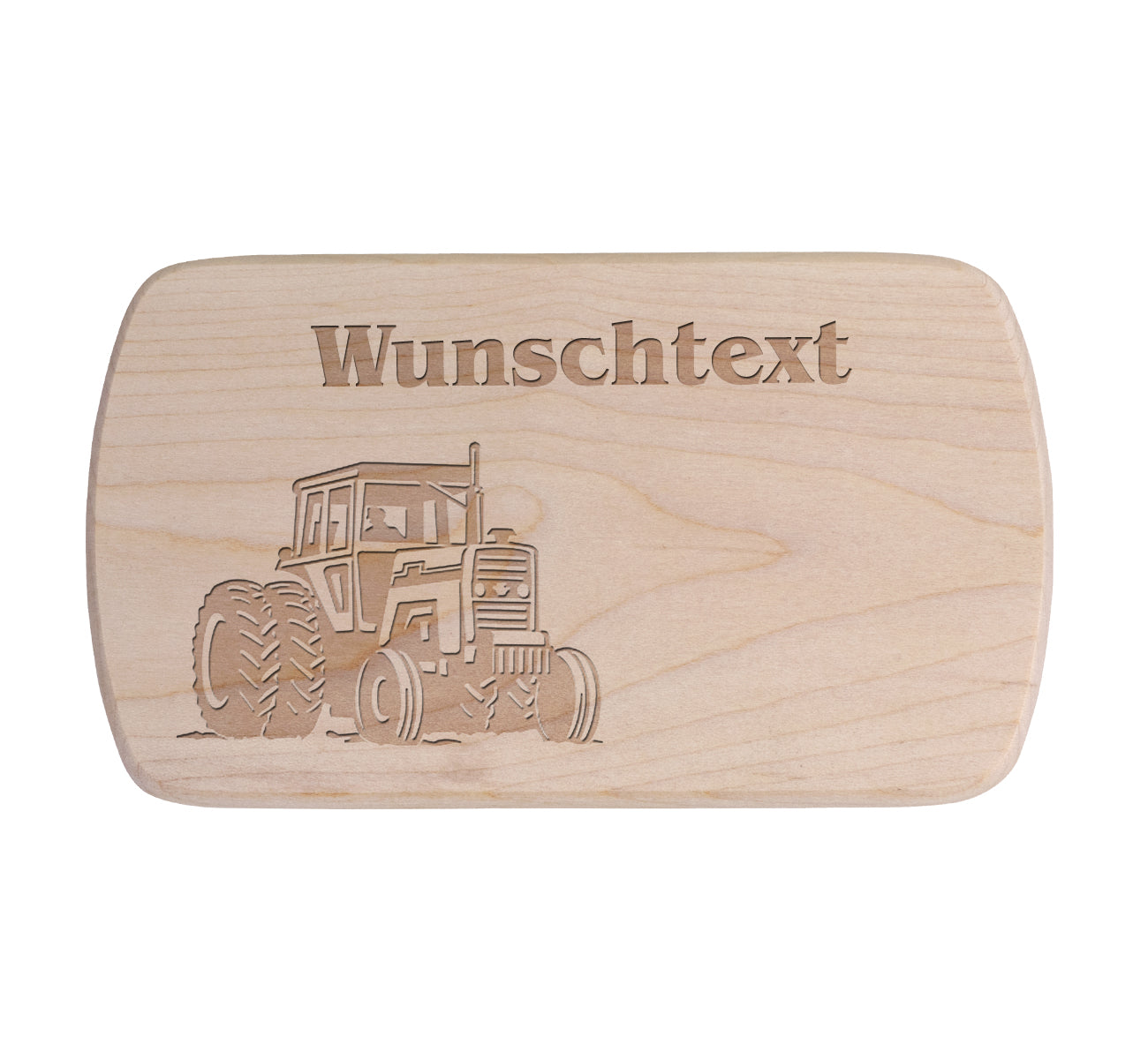 Ahorn Frühstücksbrettchen - Trecker 1