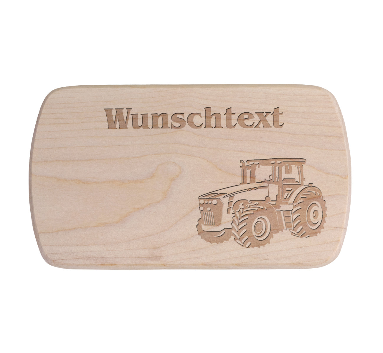 Ahorn Frühstücksbrettchen - Trecker