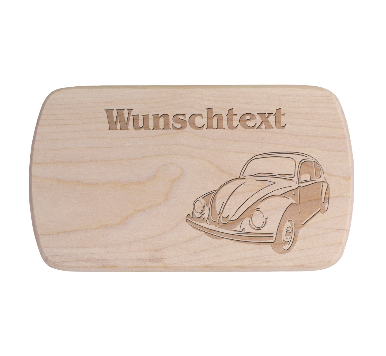 Ahorn Frühstücksbrettchen - VW Käfer