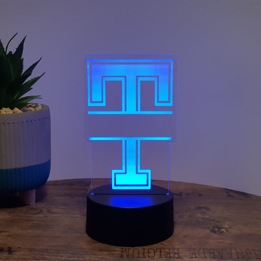 LED- Namenslampe / Buchstabe "T"