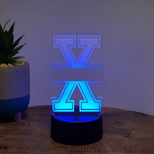 LED- Namenslampe / Buchstabe "X"