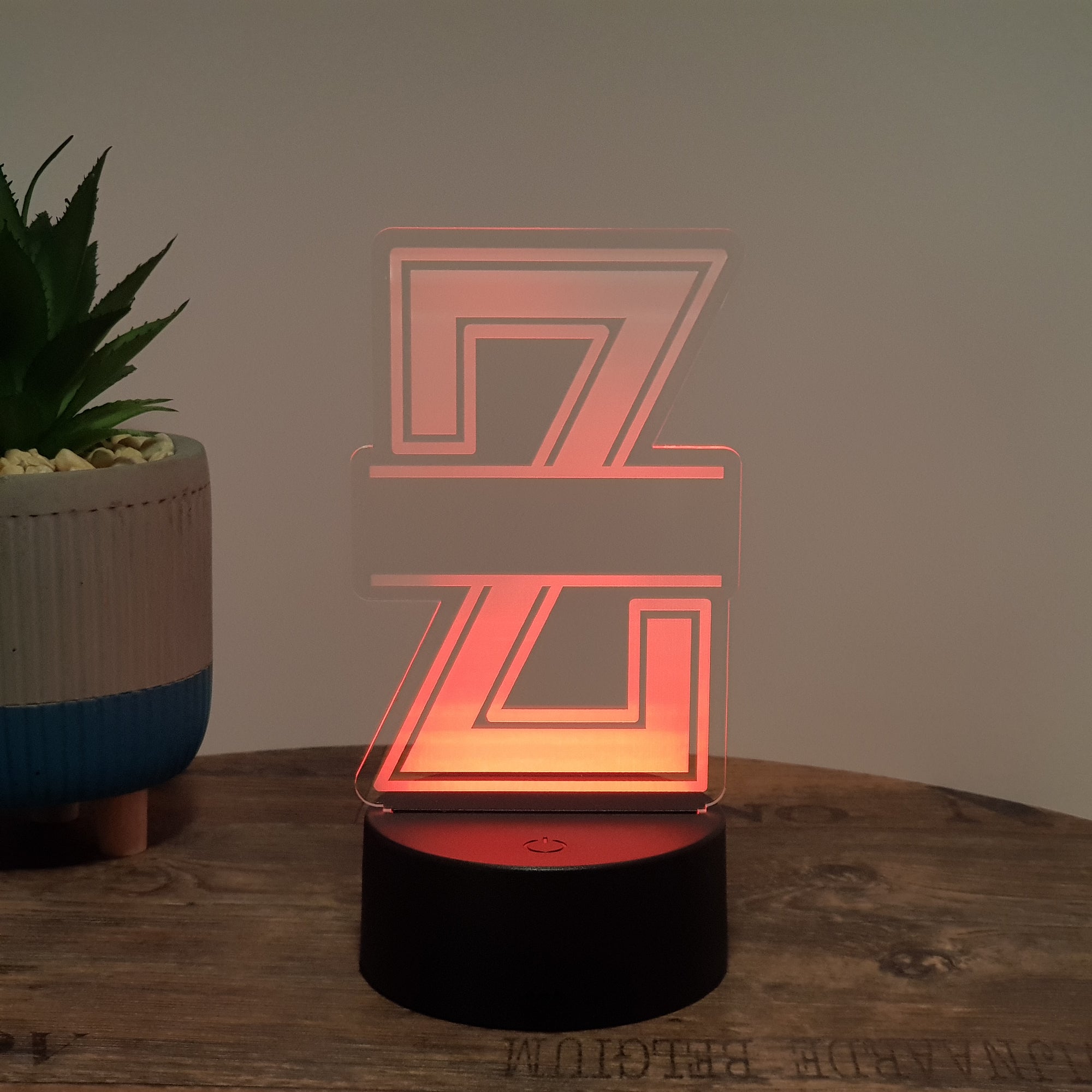 LED- Namenslampe / Buchstabe "Z"