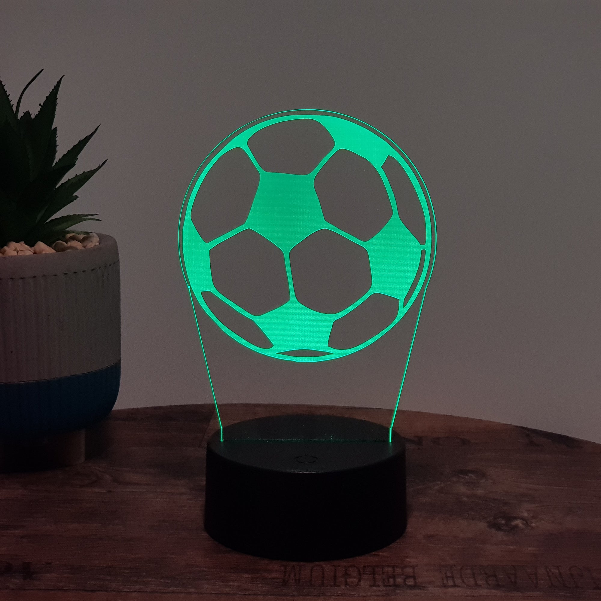 LED Lampe Fussball