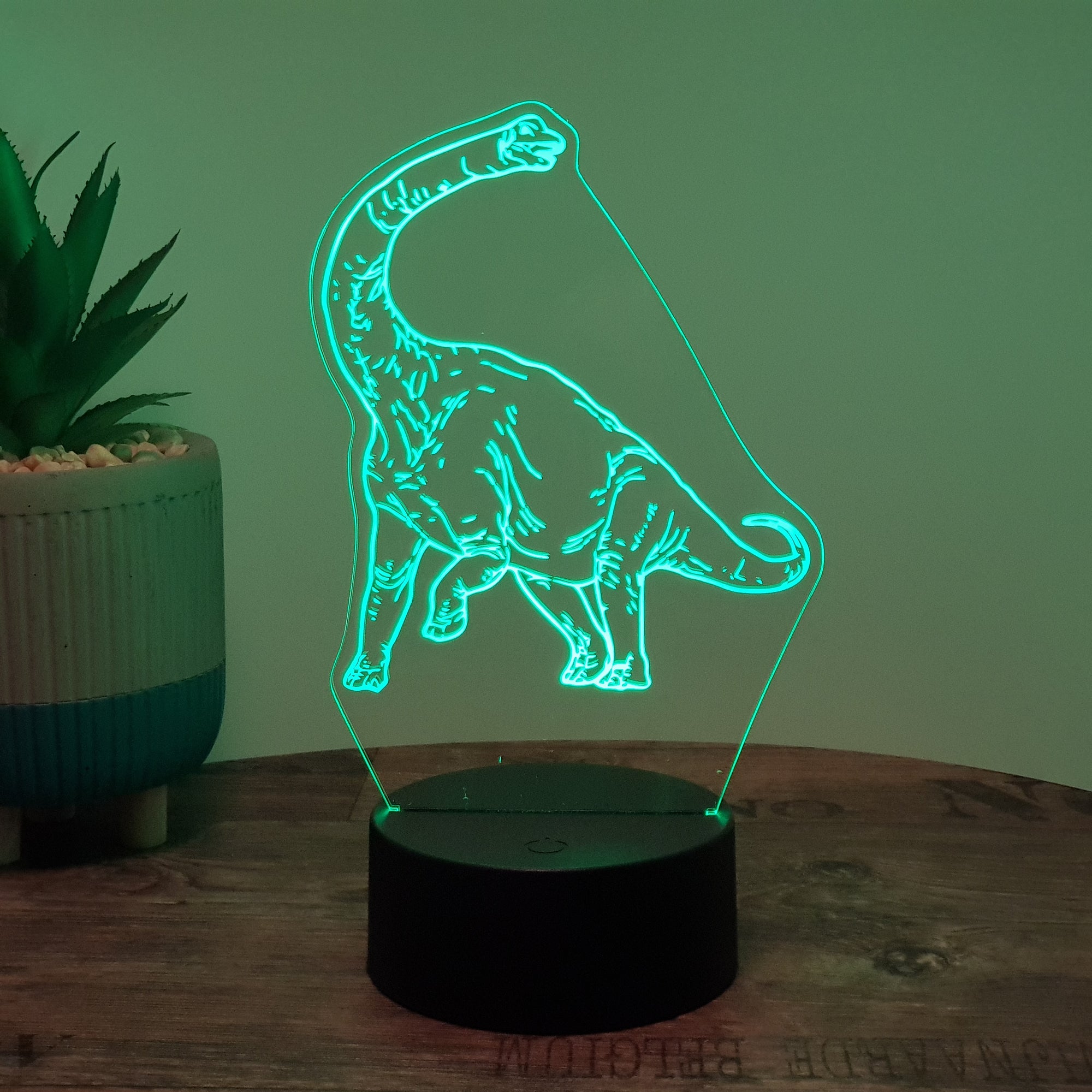 LED Lampe Dinosaurier / Brachiosaurus