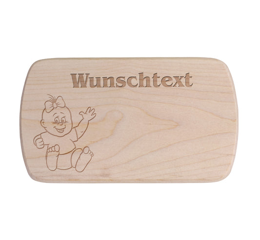 Ahorn Frühstücksbrettchen - Baby 2