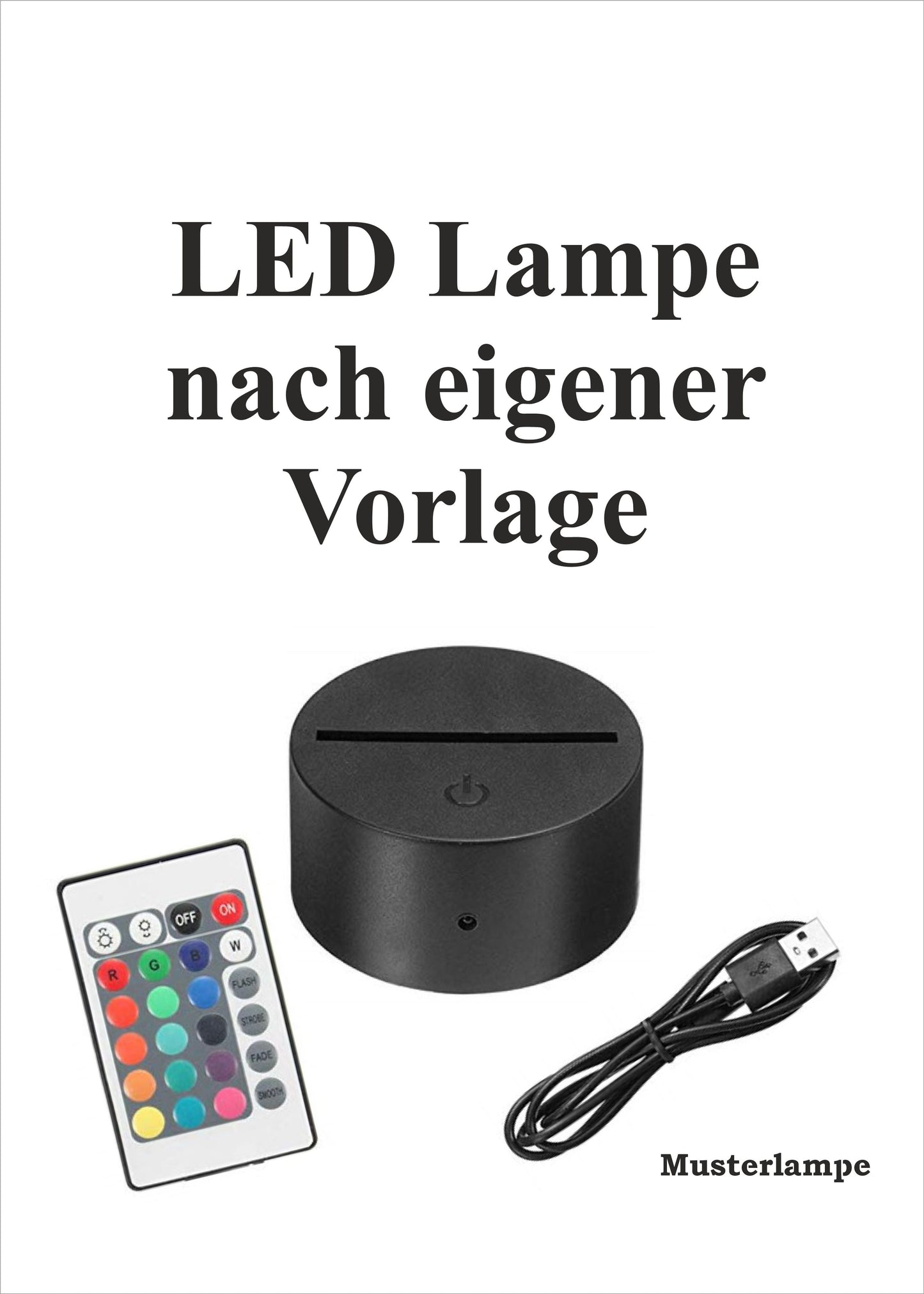 LED Lampe nach eigener Vorlage