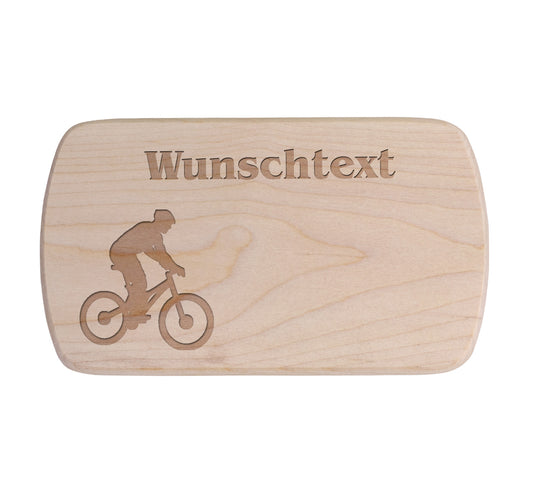 Ahorn Frühstücksbrettchen - Fahrrad 1